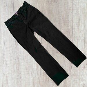 NYDJ Not Your Daughter's Jeans Black Stretch Denim Pants 12